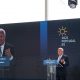 Portuguese Prime Minister at the event of Ellalink inauguration cable in sines Tech at ZILS in Sines